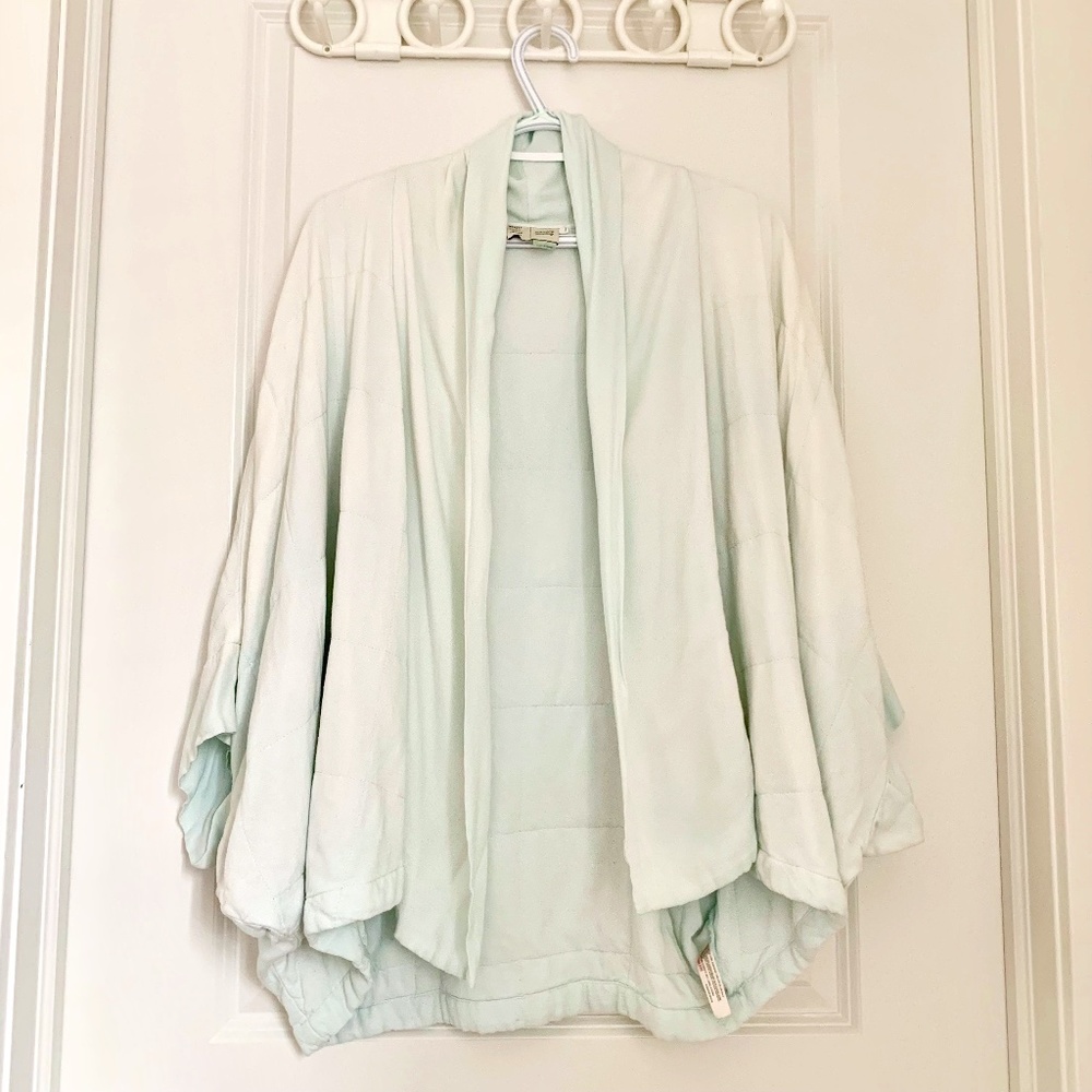 Anthropologie Saturday Sunday Quilted Cocoon Kimono Jacket